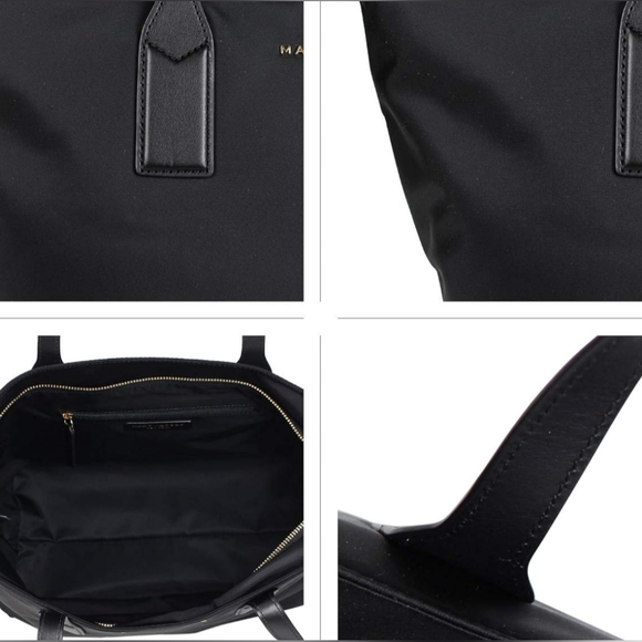 🖤MARC JACOBS🖤Black Nylon Wingman Tote Bag/NWOT - Picture 3 of 6